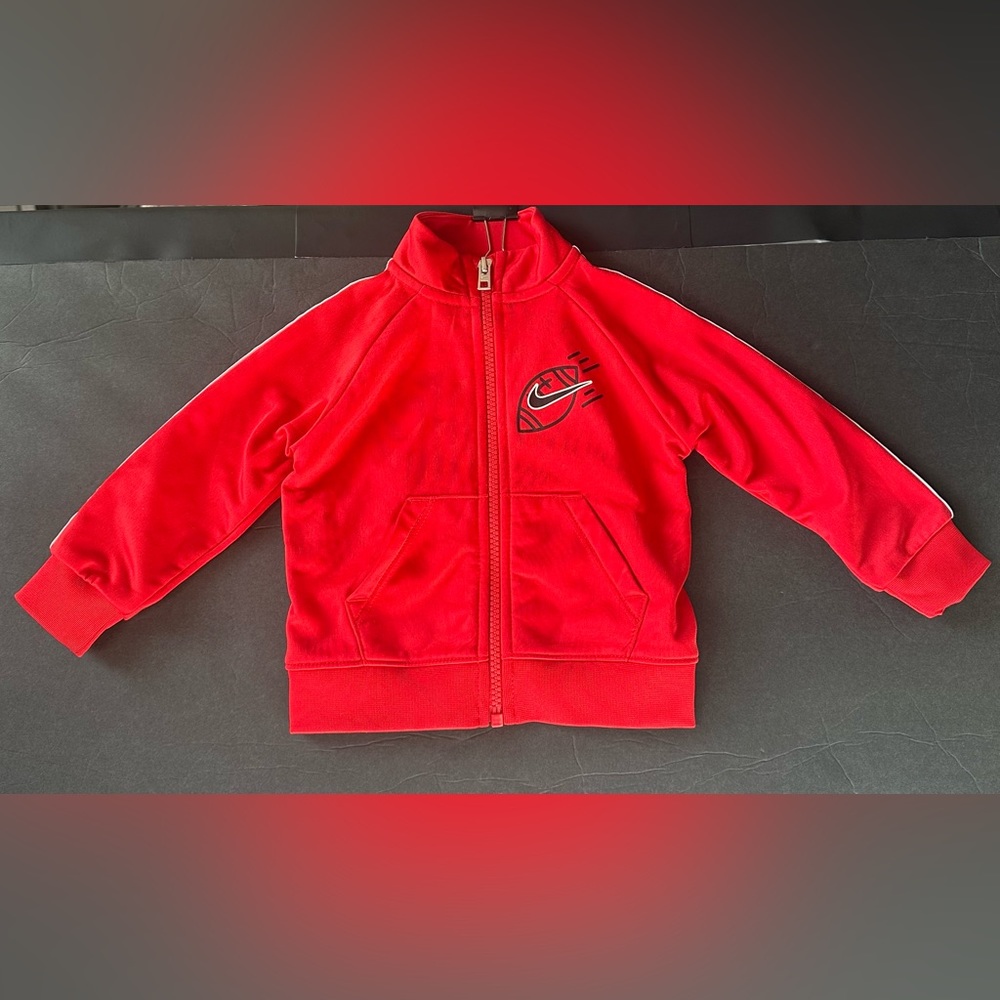 Nike Red Soccer Jacket Tracksuit Top 12M
